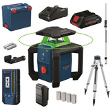 Bosch Rotationslaser GRL18V-3-31G mit Akku ProCORE18V 4.0Ah in L-BOXX grün