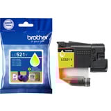 Brother Tinte gelb LC-521Y 