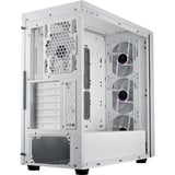 Cooler Master MasterBox 600 , Tower-Gehäuse weiß, Tempered Glass