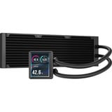 Corsair NAUTILUS II 360 RS LCD Flüssig-CPU-Kühler, Wasserkühlung schwarz