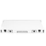 Digitus LWL Spleißbox, bestückt, LC, OS2 grau