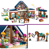 LEGO 42688 Friends Pferdestall und Reitschule, Konstruktionsspielzeug 