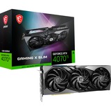 MSI GeForce RTX 4070 Ti GAMING X SLIM 12G, Grafikkarte DLSS 3, 3x DisplayPort, 1x HDMI 2.1a