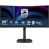 Philips 34B2U3600C, LED-Monitor 86.4 cm (34 Zoll), schwarz, WQHD, VA, Curved, Adaptive-Sync, USB-Hub, 120Hz Panel