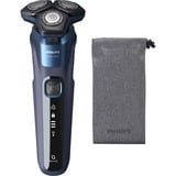 Philips Series 5000 S5885/10, Rasierer dunkelblau/schwarz