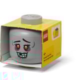Room Copenhagen LEGO Storage Head "Zombie", mini, Aufbewahrungsbox grau