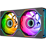 Thermaltake SWAFAN UNIFY 240, Gehäuselüfter schwarz, 244 mm