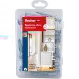 fischer Meister-Box Hohlraum-Metalldübel  silber, 50-teilig, mit Schraube