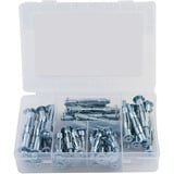fischer Meister-Box Hohlraum-Metalldübel  silber, 50-teilig, mit Schraube