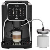Arzum Okka Espresso Pro M , Vollautomat schwarz/chrom, mit Milchbehälter