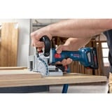 Bosch Akku-Flachdübelfräse GFF 18V-22 Professional Solo, 18 Volt, Nutfräse blau/schwarz, ohne Akku und Ladegerät