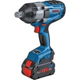 Bosch PRO Akku-Schlagschrauber BITURBO GDS 18V-1050 H Professional, 18Volt blau/schwarz, 2x Akku ProCORE18V 8,0Ah, 3/4", in L-BOXX