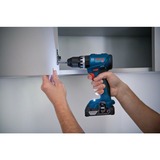 Bosch Professional Akku-Schlagbohrschrauber GSB 18V-45 Professional, 18Volt blau/schwarz, 2x Li-Ionen Akku 2,0Ah, 82-teiliges Zubehör-Set, in L-Case