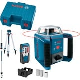 Bosch Professional Rotationslaser GRL 400 H Professional blau, rote Laserlinie, mit Laser-Empfänger LR 1, Baustativ BT 170 HD, im Koffer