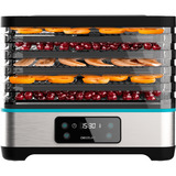 Cecotec VitaDry Pro Dörrautomat edelstahl/transparent, 300 Watt, 5 höhenverstellbare Fächer