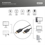 Digitus DisplayPort Anschlusskabel, Full HD 1080p schwarz, 10 Meter