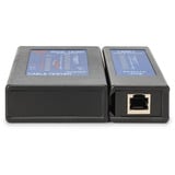 Digitus Einseitiger Kabeltester für RJ45 Netzwerkkabel schwarz, mit Schutzkoffer