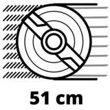 EINHELL Benzin-Rasenmäher GC-PM 51/3 S HW-E Li rot/schwarz, mit Hinterradantrieb, E-Starter mit Power X-Change Li-Ionen Akku 2Ah