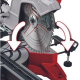 EINHELL Zug-Kapp-und Gehrungssäge TE-SM 10 L Dual, Kapp- und Gehrungssäge rot, 1.800 Watt
