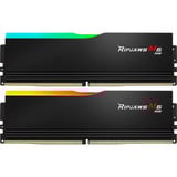 G.Skill DIMM 32 GB DDR5-6800 (2x 16 GB) Dual-Kit, Arbeitsspeicher schwarz, F5-6800J3445G16GX2-RM5RK, Ripjaws M5 RGB, INTEL XMP