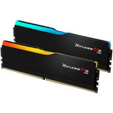 G.Skill DIMM 32 GB DDR5-6800 (2x 16 GB) Dual-Kit, Arbeitsspeicher schwarz, F5-6800J3445G16GX2-RM5RK, Ripjaws M5 RGB, INTEL XMP