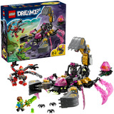 LEGO 71513 DREAMZzz Albtraum-Skorpionbagger, Konstruktionsspielzeug 