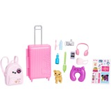 Mattel Barbie Travel Barbie, Puppe 