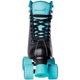 Muuwmi Rollschuh Disco Gr. 35-38, Rollschuhe türkis/schwarz