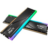 ADATA DIMM 32 GB DDR5-6000 (2x 16 GB) Dual-Kit, Arbeitsspeicher schwarz, AX5U6000C3016G-DTLABRBK, XPG Lancer Blade RGB, INTEL XMP, AMD EXPO