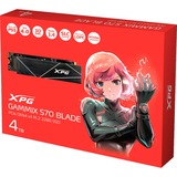 ADATA XPG GAMMIX S70 BLADE 4 TB, SSD schwarz, PCIe 4.0 x4, NVMe 1.4, M.2 2280