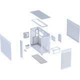 ASUS PRIME AP303 MESH , Tower-Gehäuse weiß