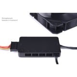 Alphacool Core 10x 4-Pin PWM Splitter, Lüftersteuerung schwarz, mit SATA-Stromanschluss