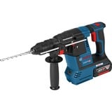 Bosch Akku-Bohrhammer GBH 18V-26 F Professional blau/schwarz, 2x Akku ProCORE18V 8,0Ah, L-BOXX