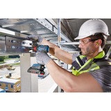 Bosch Professional Akku-Schlagschrauber GDX 18V-200 Professional, 18Volt blau/schwarz, 2x Li-Ion Akku ProCORE18V 4,0Ah, L-Case
