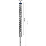 Bosch Professional EXPERT Hammerbohrer SDS-plus-7X, Ø 16mm Arbeitslänge 200mm
