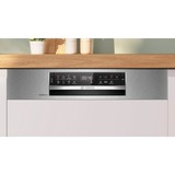 Bosch SMI6ZCS16E Serie 6, Spülmaschine edelstahl (gebürstet), 60 cm, Home Connect