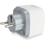 Bosch Smart Home Zwischenstecker Kompakt [+], Schaltsteckdose weiß, 2er Pack