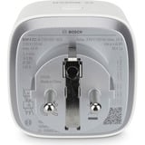 Bosch Smart Home Zwischenstecker Kompakt [+], Schaltsteckdose weiß, 2er Pack