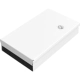 Digitus LWL Unibox zur Wandmontage, IT-Schrank hellgrau, Kompakte Spleißbox 