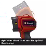 EINHELL Power X-Change Akku-Lampe TC-CL 18/350 Li - Solo, 18Volt, LED-Leuchte ohne Akku und Ladegerät