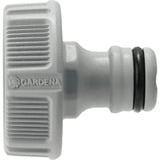GARDENA Grundausstattung Schlauchanschluss, mit Reinigungsspritze grau/orange, 5-teilig