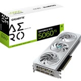 GIGABYTE GeForce RTX 5060 Ti AERO OC 16G, Grafikkarte DLSS 4, 3x DisplayPort, 1x HDMI 2.1