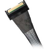 ICY BOX Kabel MCIO x8 SFF-TA-1016 > 2x MCIO x4 SFF-TA-1016 schwarz, 50cm
