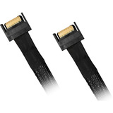 ICY BOX Kabel MCIO x8 SFF-TA-1016 > 2x MCIO x4 SFF-TA-1016 schwarz, 50cm