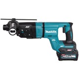 Makita Akku-Kombihammer HR007GM201 XGT, 40Volt, Bohrhammer blau/schwarz, 2x Li-Ion Akku 4,0Ah