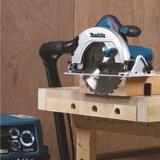 Makita Handkreissäge HS7601J, 66mm blau/schwarz, 1.200 Watt, MAKPAC Gr.4