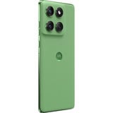 Motorola edge 60 512GB, Handy Shamrock, Android, Finish mit Leder-Optik, 12 GB