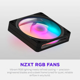 NZXT F120 RGB, Gehäuselüfter schwarz, 120 mm