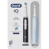 Oral-B Oral-B iO Series 3N Duo, Elektrische Zahnbürste schwarz/blau, Matt Black/Ice Blue inkl. 2. Handstück