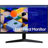SAMSUNG Essential S27C314EAU, LED-Monitor 68 cm (27 Zoll), schwarz, FullHD, IPS, 75 Hz, AMD Free-Sync